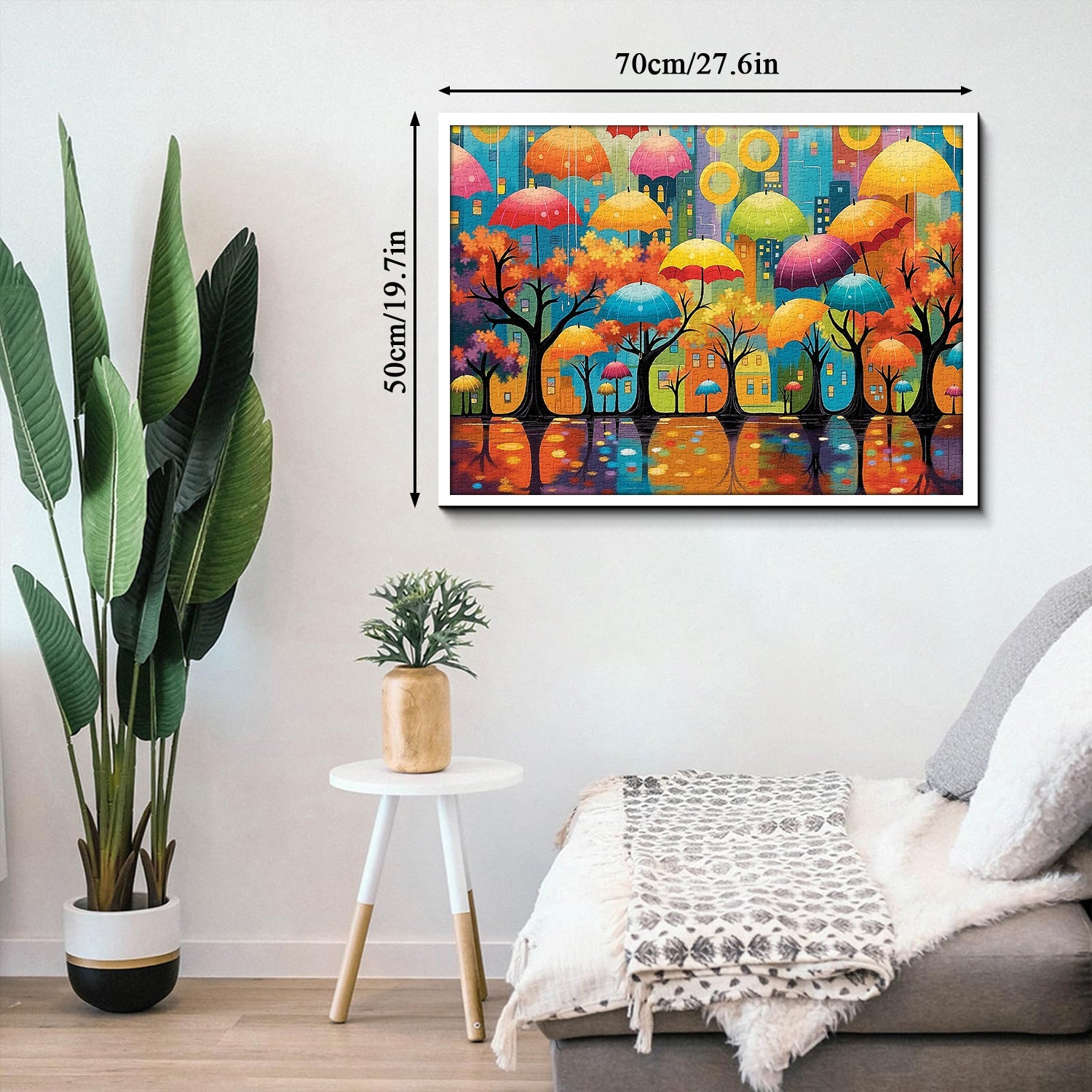Puzzle urbain « Parapluie forestier » 1000 pièces