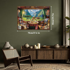 Puzzle Jigsaw Voyage Serein 1000 Pièces