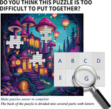 Magic Mushroom Castle Jigsaw Puzzles 1000 Pieces