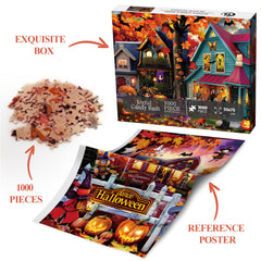Fröhliches Candy Bash Puzzle 1000 Teile