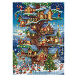 Christmas Treehouse Jigsaw Puzzle 1000 Pieces