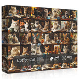 Coffee Cats Jigsaw Puzzle 1000 Pieces