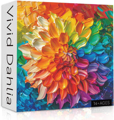 Vivid Dahlia Puzzle 1000 Teile