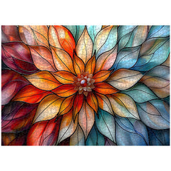 Puzzle en bois de la Fleur de Vie 1000 pièces