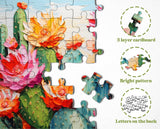 Cactus Flower Jigsaw Puzzle 1000 Pieces