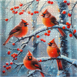 Birds in Snow Jigsaw Puzzle 1000 Pieces