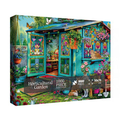 Blumengarten-Puzzle 1000 Teile