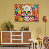 Floral Skull Jigsaw Puzzle 1000 Pieces