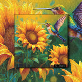 Sunflower Hummingbird Jigsaw Puzzle 1000 Pieces