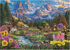 Schneebergblüten-Puzzle 1000 Teile
