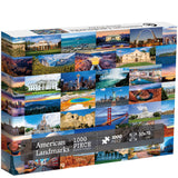 American Landmarks Jigsaw Puzzle 1000 Pieces