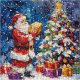 Colorful Christmas Jigsaw Puzzle 1000 Pieces