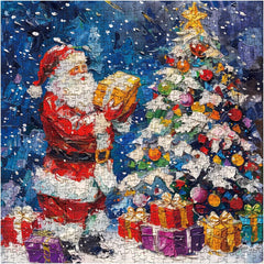Puzzle de Noël coloré 1000 pièces