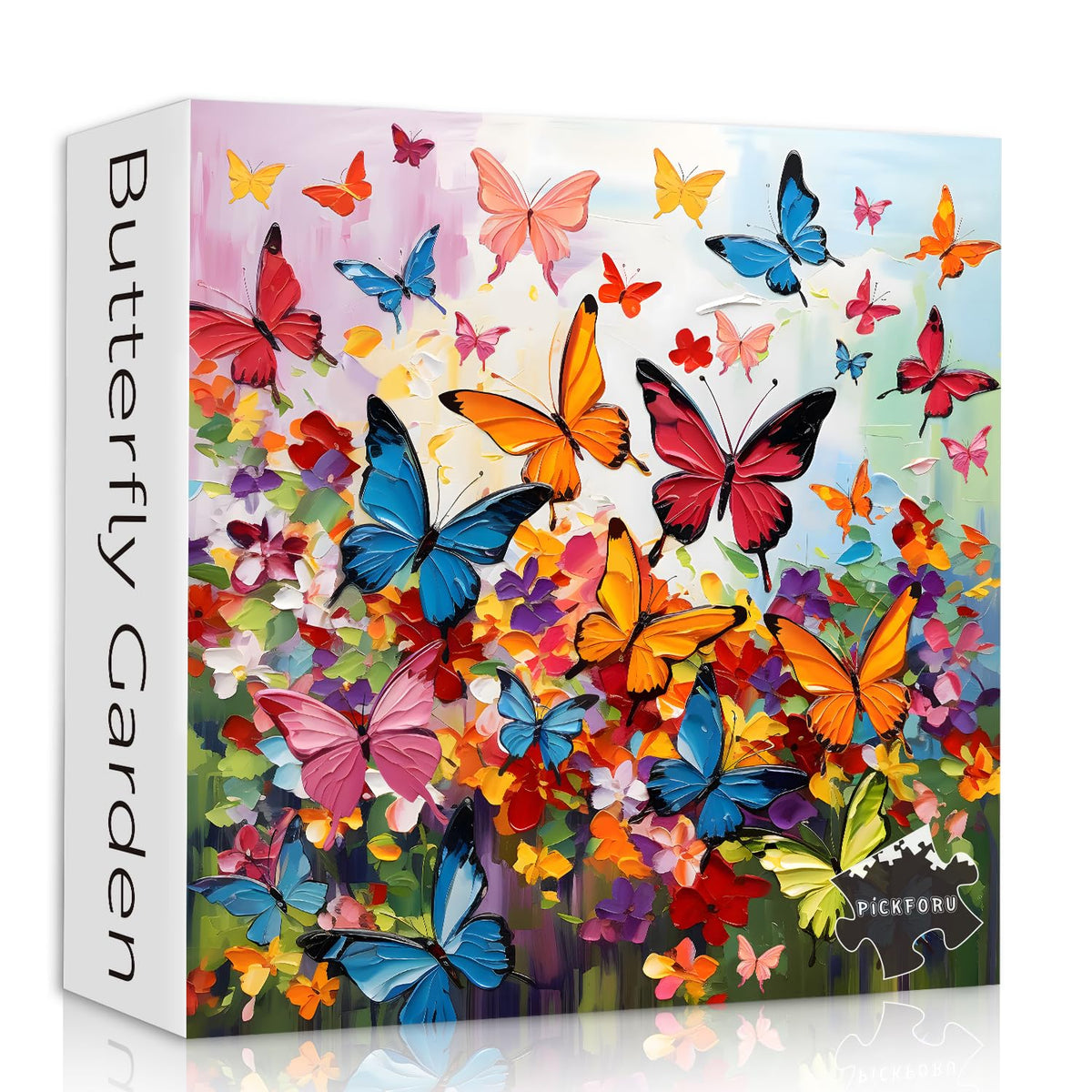 Puzzle en bois de jardin de papillons 1000 pièces