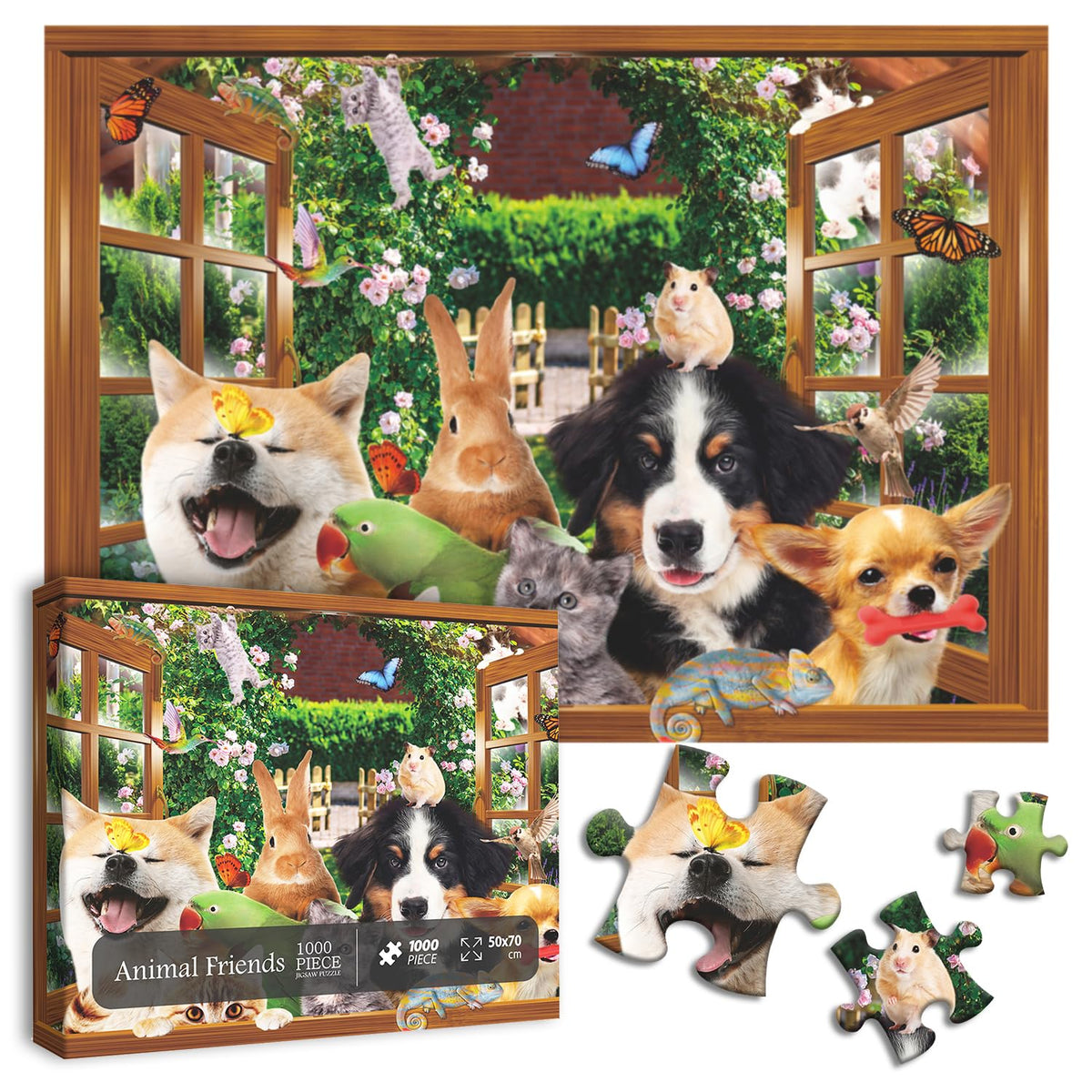 Tierpuzzle 1000 Teile 