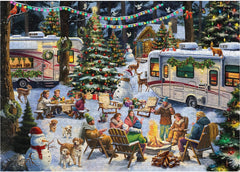 Weihnachts-RV-Party-Puzzle, 1000 Teile 