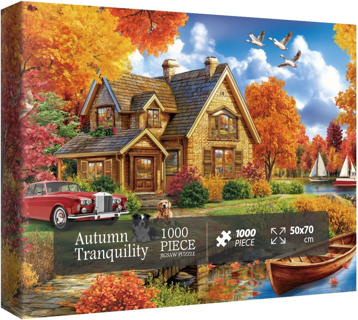 Herbstliche Ruhe Puzzle 1000 Teile