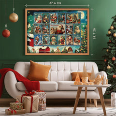 Weihnachtsmann-Puzzle 1000 Teile