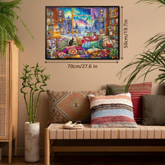 Aurora Cottage Jigsaw Puzzle 1000 Pieces