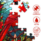 Cardinal Bird Jigsaw Puzzle 1000 Pieces