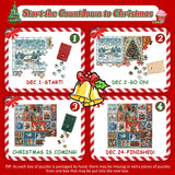 Christmas Stamp Calendar Jigsaw Puzzle 1000 Pieces