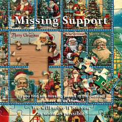 Weihnachtsmann-Puzzle 1000 Teile