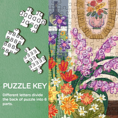 Blumenpflanzen-Puzzle 1000 Teile 