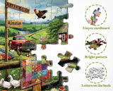 Country Life Jigsaw Puzzle 1000 Pieces