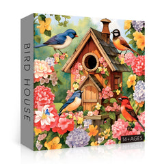 Vogelhaus-Puzzle 1000 Teile