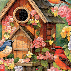 Vogelhaus-Puzzle 1000 Teile