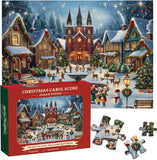 Christmas Carol Scene Jigsaw Puzzle 1000 Pieces