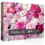 Pink Rose Flower Jigsaw Puzzle 1000 Pieces