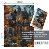 Haunted House Party Jigsaw Puzzle 1000 Pieces