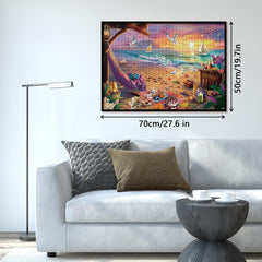 Picknick-Puzzle bei Sonnenuntergang, 1000 Teile