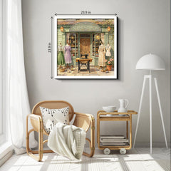 Vintage Stitch Shop Jigsaw Puzzle 1000 Piece