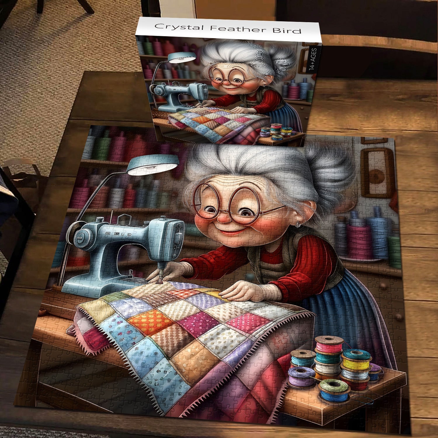 Grandma’s Magical Stitches Jigsaw Puzzle 1000 Pieces