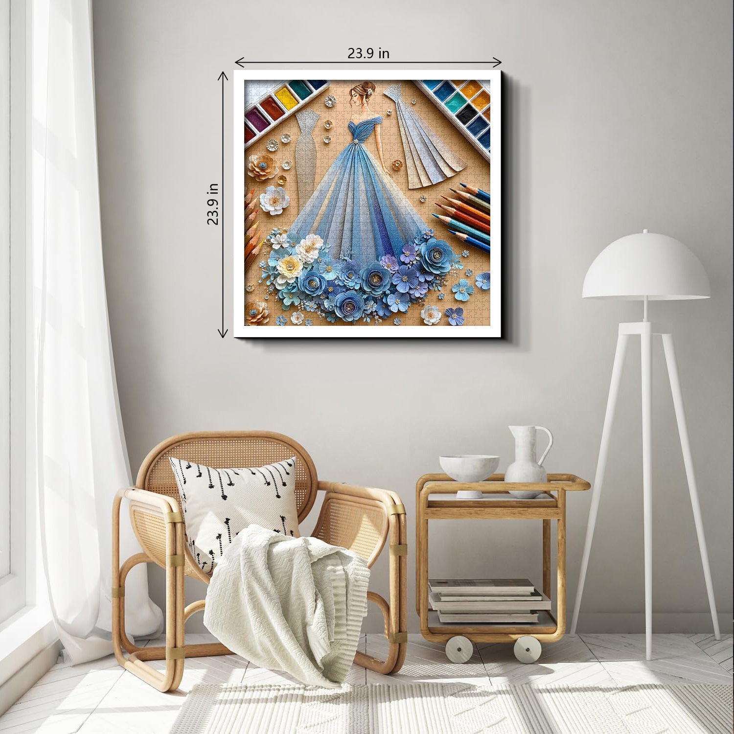 Fashion in Bloom Jigsaw Puzzle 1000 Piece