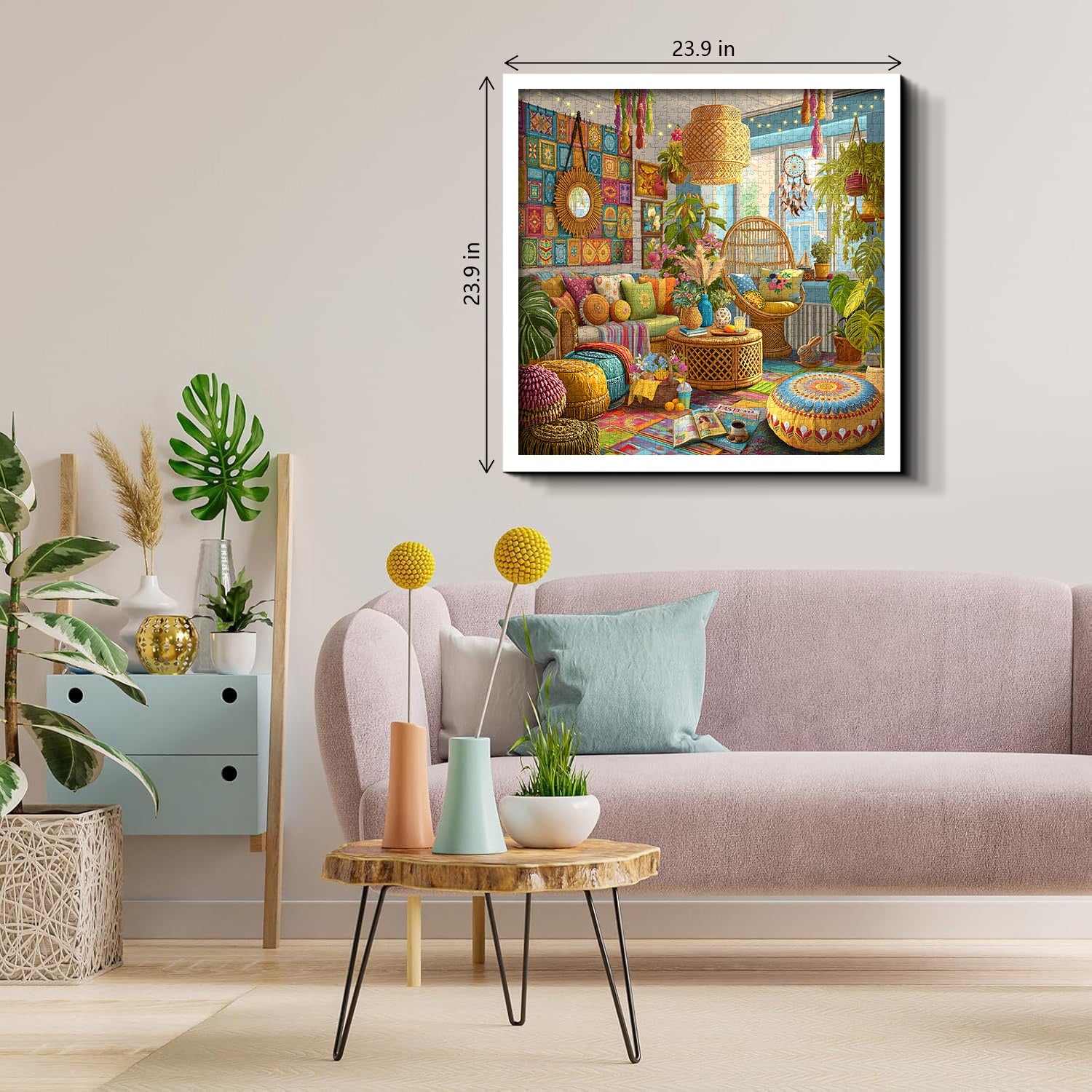 Boho House Jigsaw Puzzle 1000 Pieces