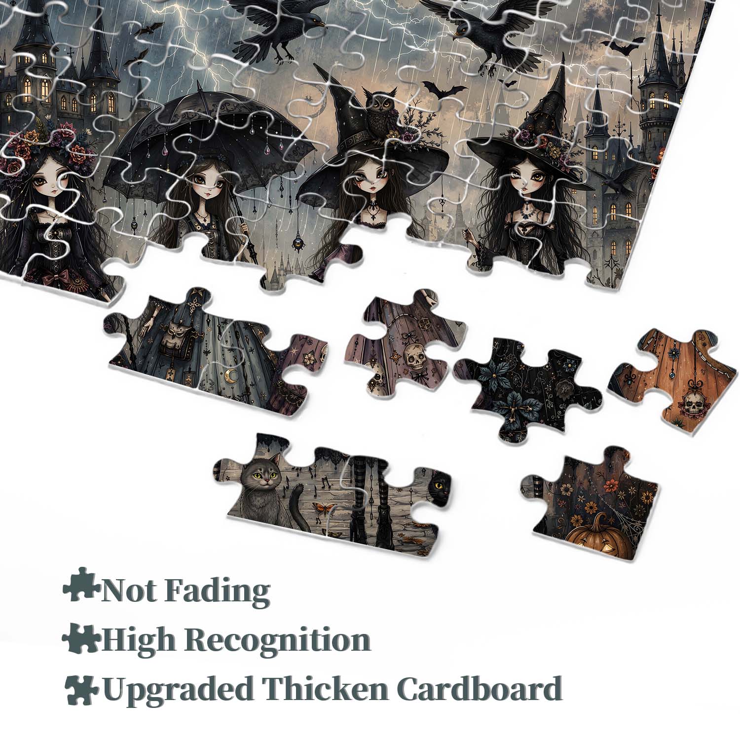 Night Witches Gathering  Jigsaw Puzzle 1000 Pieces