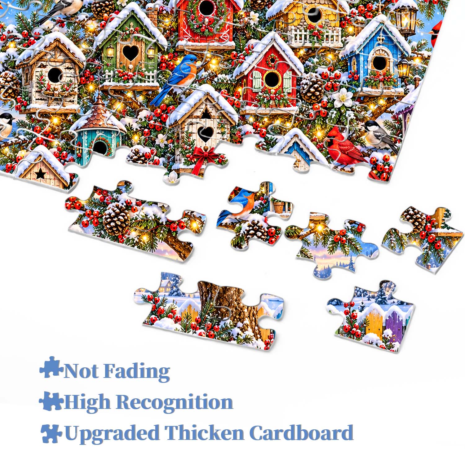 Winter Wings Wonderland Jigsaw Puzzle 1000 Piece