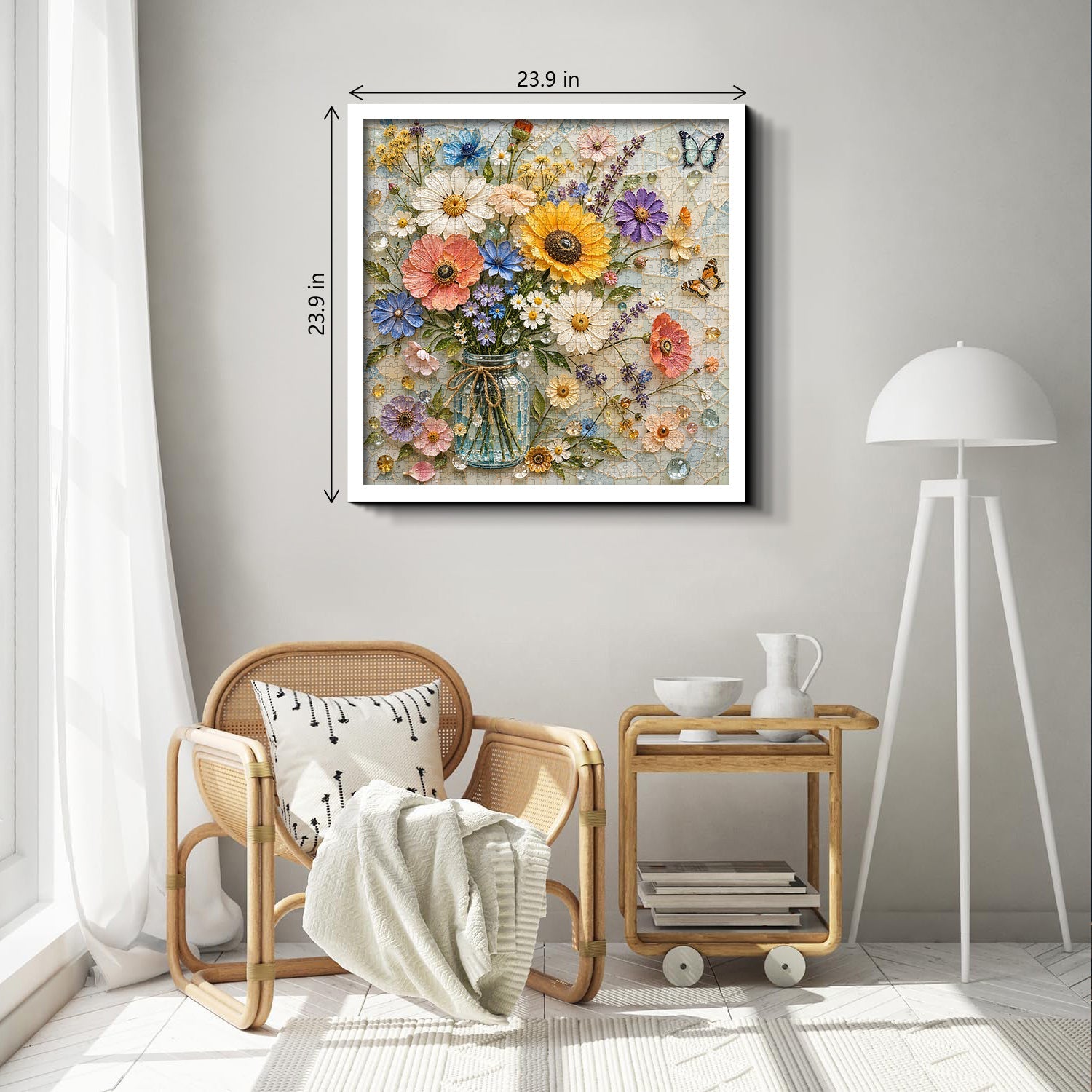 Meadow Jar Jigsaw Puzzle 1000 Piece