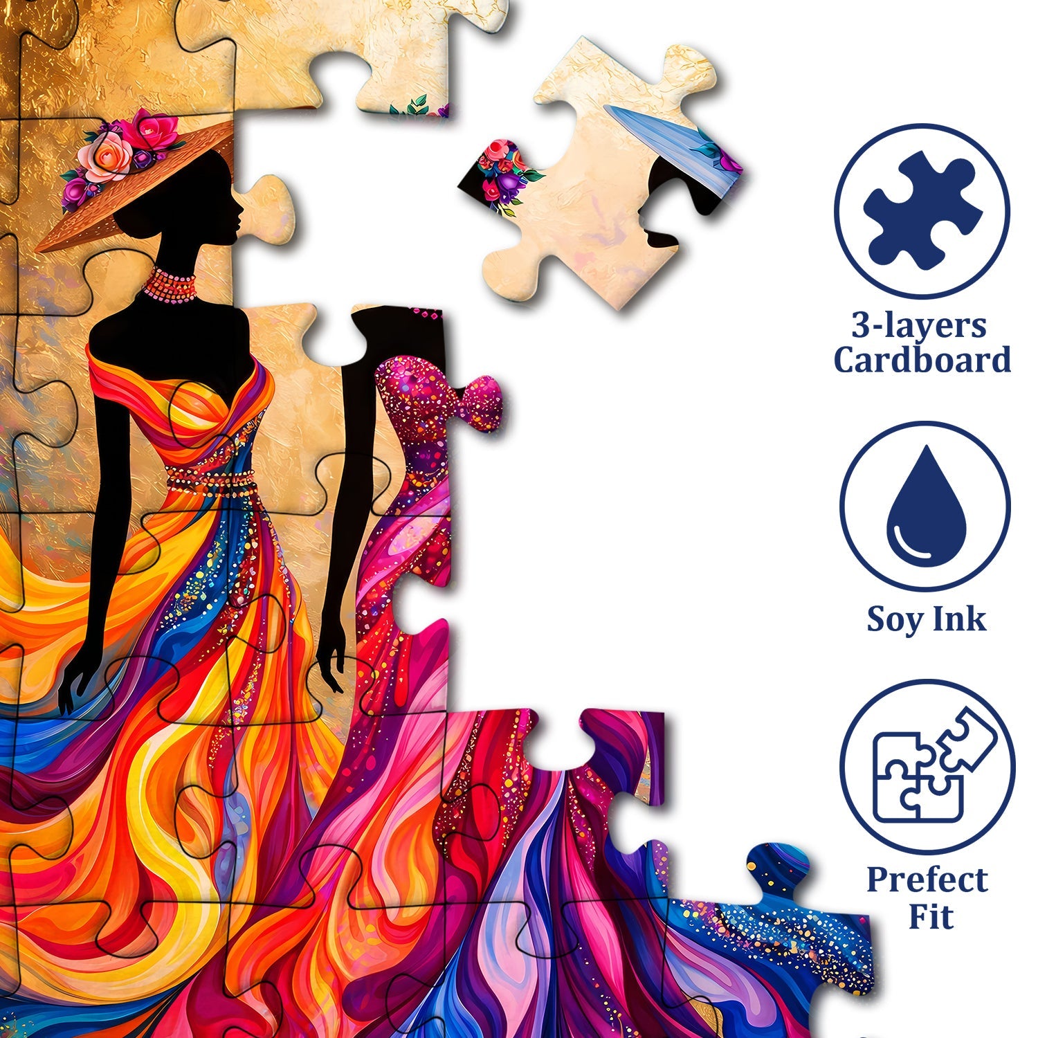 Elegant Women Jigsaw Puzzle 1000 Pieces