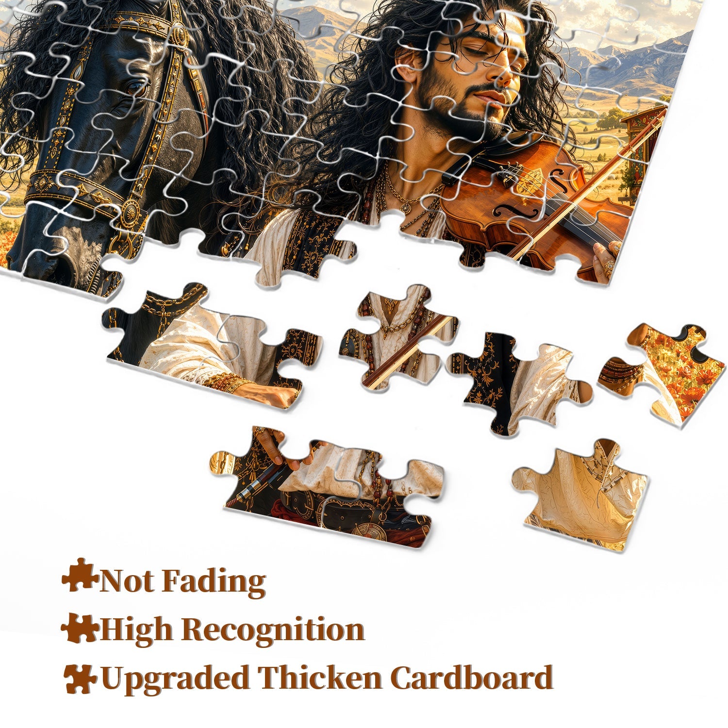 Nomad Fiddler Jigsaw Puzzle 1000 Piece