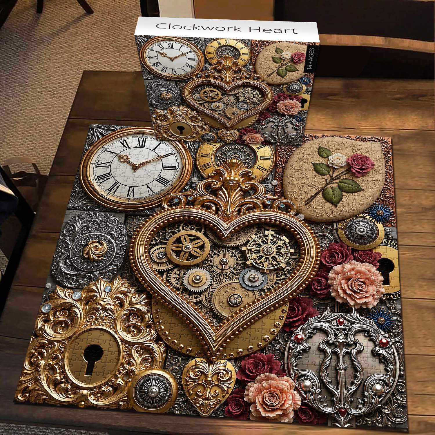 Clockwork Heart Jigsaw Puzzle 1000 Piece