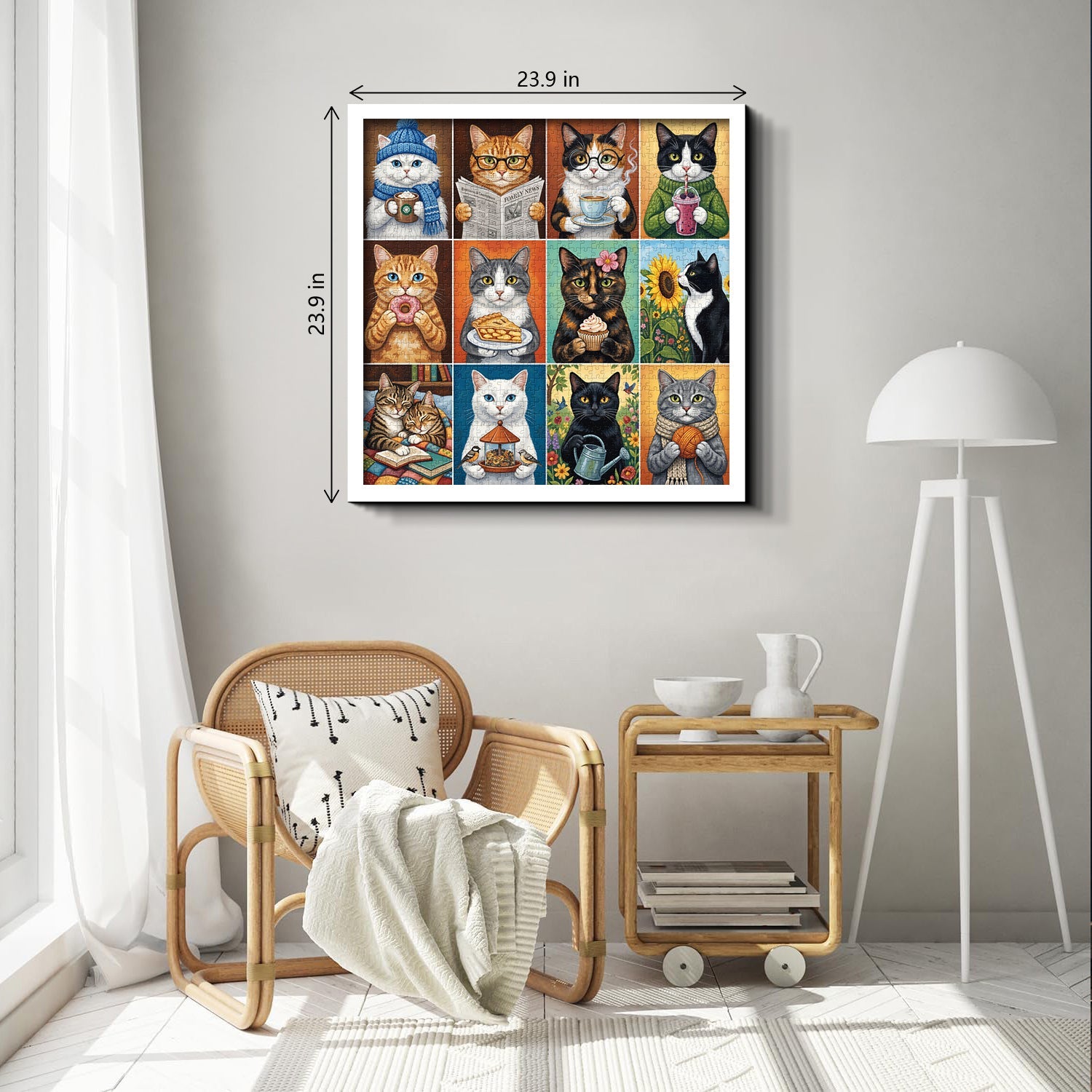 Kitty Leisure Jigsaw Puzzle 1000 Piece