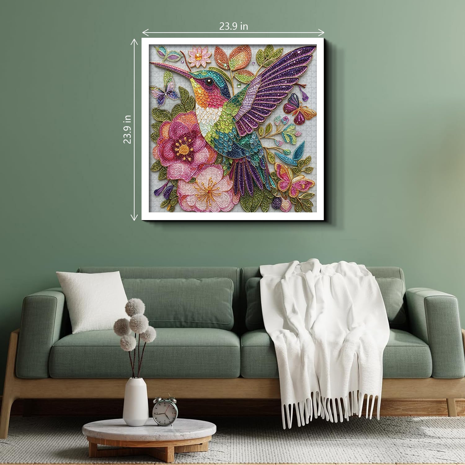 Puzzle de 1000 pièces Colibri gemme