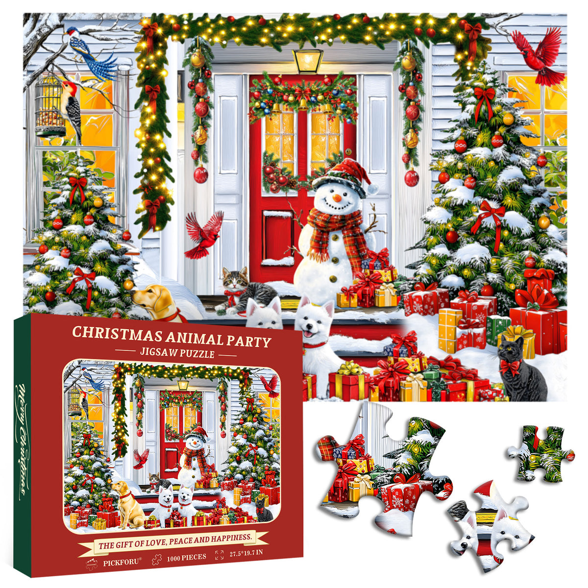 Puzzle Jigsaw Joy Noël 1000 Pièces