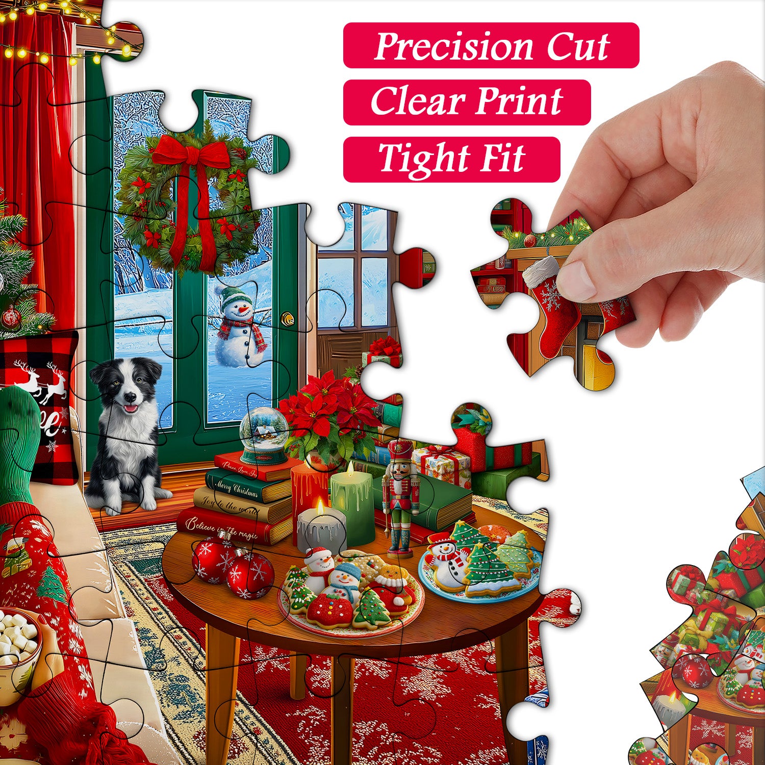 Cozy Christmas Jigsaw Puzzle 1000 Piece