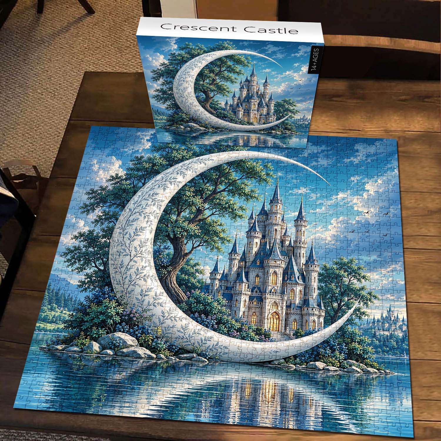 Crescent Castle Jigsaw Puzzle 1000 Piece