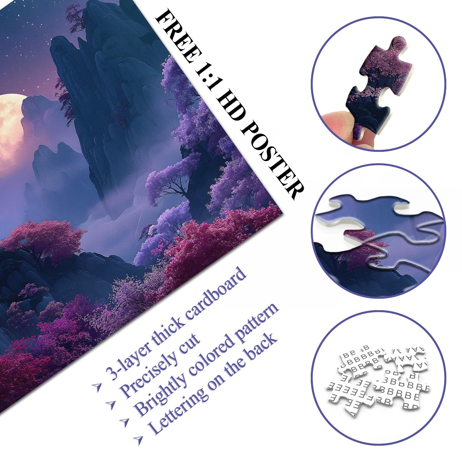 Cherry Blossom Pavilion Jigsaw Puzzle 1000 Pieces